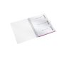 Caiete si blocnotesuri - Caiet cu spira A4, 80 file, coperta PP, dictando, albastru metalizat, Leitz WOW Be Mobile thumbnail