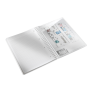 Caiete si blocnotesuri - Caiet cu spira A4, 80 file, coperta PP, matematica, verde metalizat, Leitz WOW thumbnail