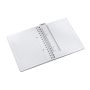 Caiete si blocnotesuri - Caiet cu spira A5, 80 file, coperta PP, dictando, verde metalizat, Leitz WOW thumbnail
