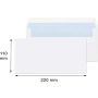 Plicuri - Plic DL (110x220mm), siliconic, alb thumbnail
