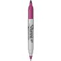 Markere si evidentiatoare - Marker permanent, 2 capete, varf fin 0.5/0.9mm, berry, Sharpie Twin Tip thumbnail
