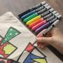 Markere si evidentiatoare - Marker pentru textile, varf tip pensula 4.5mm, roz, Sharpie Stainer Brush thumbnail