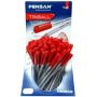 Pixuri - Pix cu pasta, varf 1.0mm, rosu, Pensan Triball thumbnail