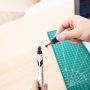 Markere si evidentiatoare - Marker whiteboard, varf rotund 2.0mm, reincarcabil, negru, Deli thumbnail