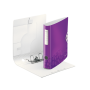 Bibliorafturi - Biblioraft polyfoam A4, 50mm, 180 grade, mov metalizat, Leitz Active WOW thumbnail