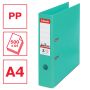Bibliorafturi - Biblioraft plastifiat int-ext A4, 75mm, verde deschis, Esselte Standard No.1 thumbnail