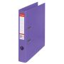 Bibliorafturi - Biblioraft plastifiat int-ext A4, 50mm, mov, Esselte Standard No.1 thumbnail