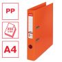 Bibliorafturi - Biblioraft plastifiat int-ext A4, 50mm, portocaliu, Esselte Standard No.1 thumbnail