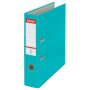 Bibliorafturi - Biblioraft plastifiat A4, 75mm, turcoaz, Esselte Economy thumbnail