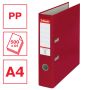 Bibliorafturi - Biblioraft plastifiat A4, 75mm, visiniu, Esselte Economy thumbnail