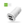Cabluri si accesorii - Alimentator auto, 12-24V, alb, Golf GF-C6 thumbnail
