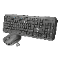 Periferice PC - Kit tastatura + mouse Wireless, 2.4 GHz, negru, Trust Nova thumbnail