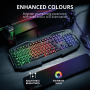 Periferice PC - Tastatura USB, gaming, negru, Trust GXT thumbnail