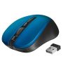 Periferice PC - Mouse wireless, 1800 dpi, albastru, Trust Silent Click thumbnail