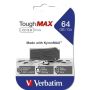 Memorii usb - Memorie stick USB 2.0, 64GB, negru, Verbatim Toughmax thumbnail