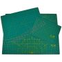 Planseta/placa de taiere A4 (30x22cm), doua fete, verde, Meyco thumbnail