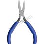 Mini-cleste cu varf plat, diverse utilizari, 10-14.5cm, maner plastic albastru, Meyco thumbnail