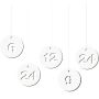 Accesorii creatie/decoratiuni Craciun, Advent Calendar 1-24, Ø 40mm, 24 buc/set, carton, Meyco thumbnail