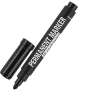 Markere si evidentiatoare - Marker permanent, varf rotund 2.5mm, negru, Centropen 8566 thumbnail