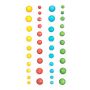 Strasuri/pietre adezive, Ø 4/5/6/7mm, 40 buc/set, little me, Dp Craft thumbnail