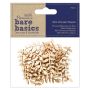 Forme decorative din lemn - frunze de vita de vie, 40 buc/set, natur, Bare Basics Papermania thumbnail