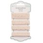 Dantela decorativa din bumbac, 4 modele x 1m/set, crem, Dp Craft thumbnail