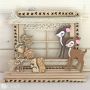 Dantela decorativa din bumbac, 4 modele x 1m/set, crem, Dp Craft thumbnail