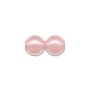 Perle decorative, Ø 3mm, 125 buc/set, roz deschis, Meyco thumbnail