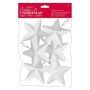 Figurine decorative din polistiren - stele, 10cm, cu agatatoare, 6 buc/set, Create Christmas thumbnail