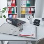 Bibliorafturi - Biblioraft plastifiat A4, 75mm, negru, Esselte Economy thumbnail