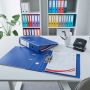 Bibliorafturi - Biblioraft plastifiat int-ext A4, 75mm, portocaliu, Esselte Standard No.1 thumbnail