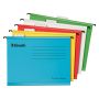 Dosare plastic & carton - Dosar carton suspendabil, verde, Esselte Classic thumbnail