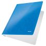 Dosare plastic & carton - Dosar carton cu sina, albastru, Leitz WOW thumbnail