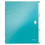 Mape - Mapa plastic A4, cu elastic, 12 separatoare, turcoaz metalizat, Leitz WOW thumbnail