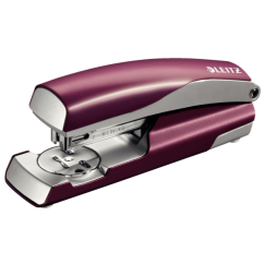 Capsator de birou, 30 coli, 24/6, metal, grena, Leitz Style 5562