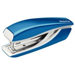 Capsator de birou, 10 coli, nr.10, metal, albastru metalizat, Leitz WOW 5528