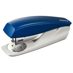 Capsator de birou, 25 coli, 24/6, plastic, albastru, Leitz 5501