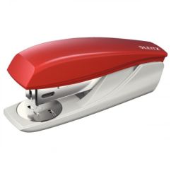 Capsator de birou, 25 coli, 24/6, plastic, rosu, Leitz 5501