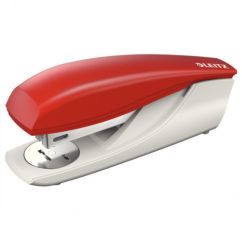 Capsator de birou, 30 coli, 24/6, plastic, rosu, Leitz 5500