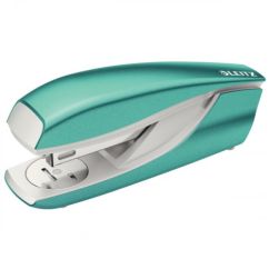 Capsator de birou, 30 coli, 24/6, metal, turcoaz metalizat, Leitz WOW 5502