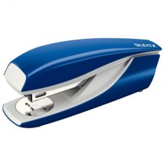 Capsator de birou, 30 coli, 24/6, metal, albastru, Leitz 5502