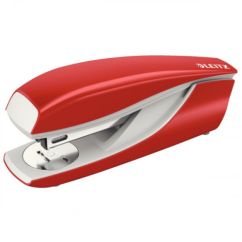 Capsator de birou, 30 coli, 24/6, metal, rosu, Leitz 5502