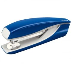 Capsator de birou, 40 coli, 24/8, metal, albastru, Leitz 5504