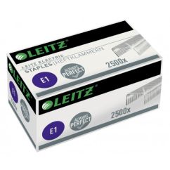 Capse e1, 10 coli, pentru capsator electric 5532, 2500 buc/cutie,  Leitz