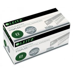 Capse e2, 20 coli, pentru capsator electric 5533, 2500 buc/cutie, Leitz