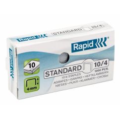 Capse nr.10, 10/4, 10 coli, 1000 buc/cutie, Rapid Standard