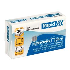 Capse, 30 coli, 26/6, 1000 buc/cutie, Rapid Strong