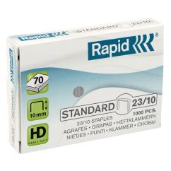 Capse, 70 coli, 23/10, 1000 buc/cutie, Rapid Standard