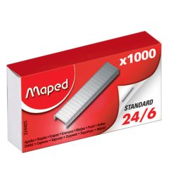 Capse 24/6, 20-30 coli, 1000 buc/cutie, Maped