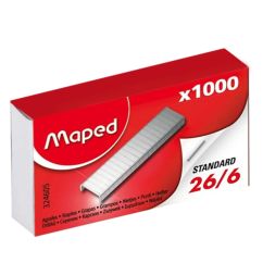 Capse 26/6, 20-30 coli, 1000 buc/cutie, Maped